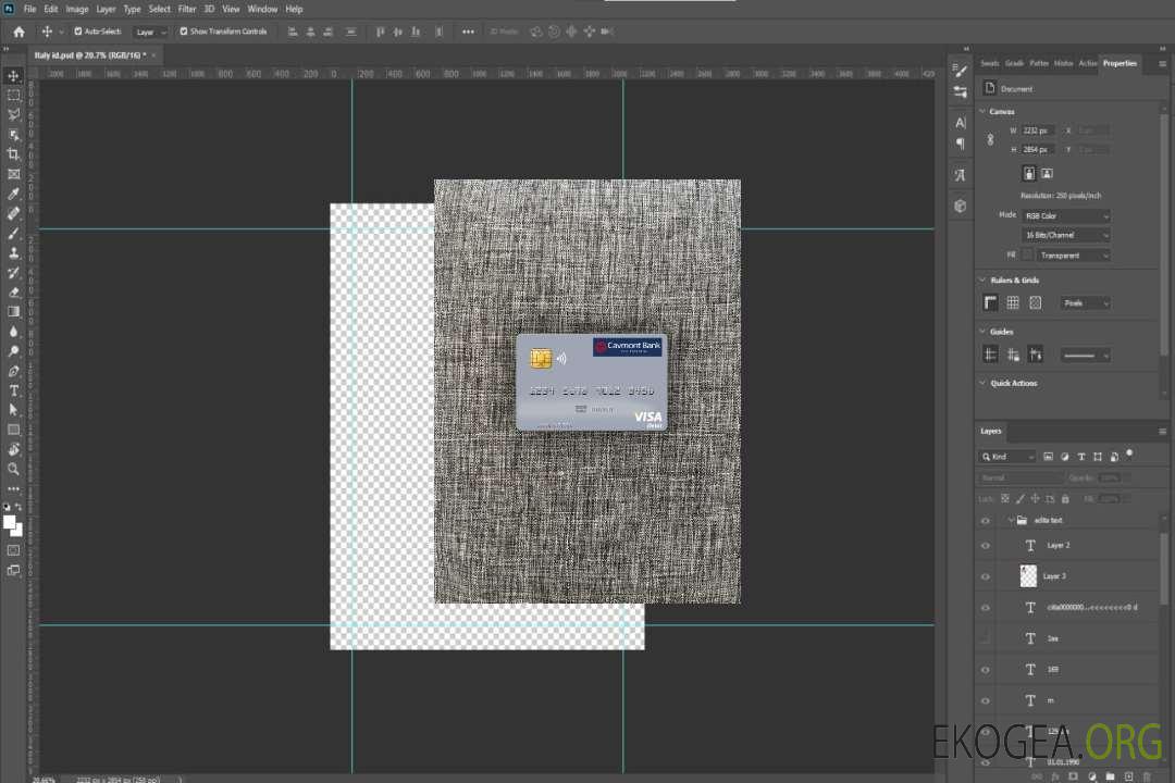 Carte de débit visa Zambie Cavmont Bank avant photolook template